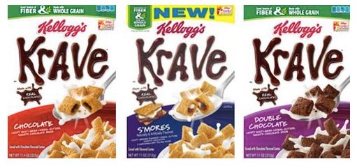 Kelloggs Krave Cereal Coupon