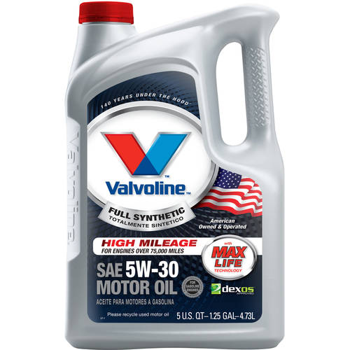 Valvoline Conventional or MaxLife Motor Oil