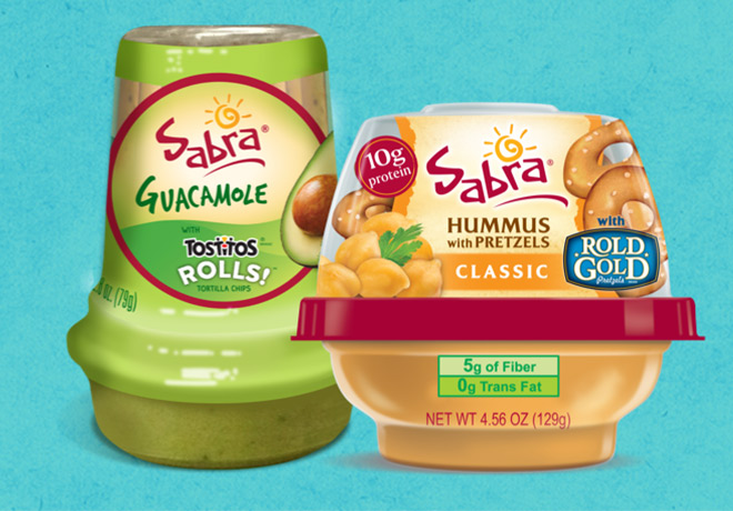 Free Sabra Guacamole or Hummus Snacker