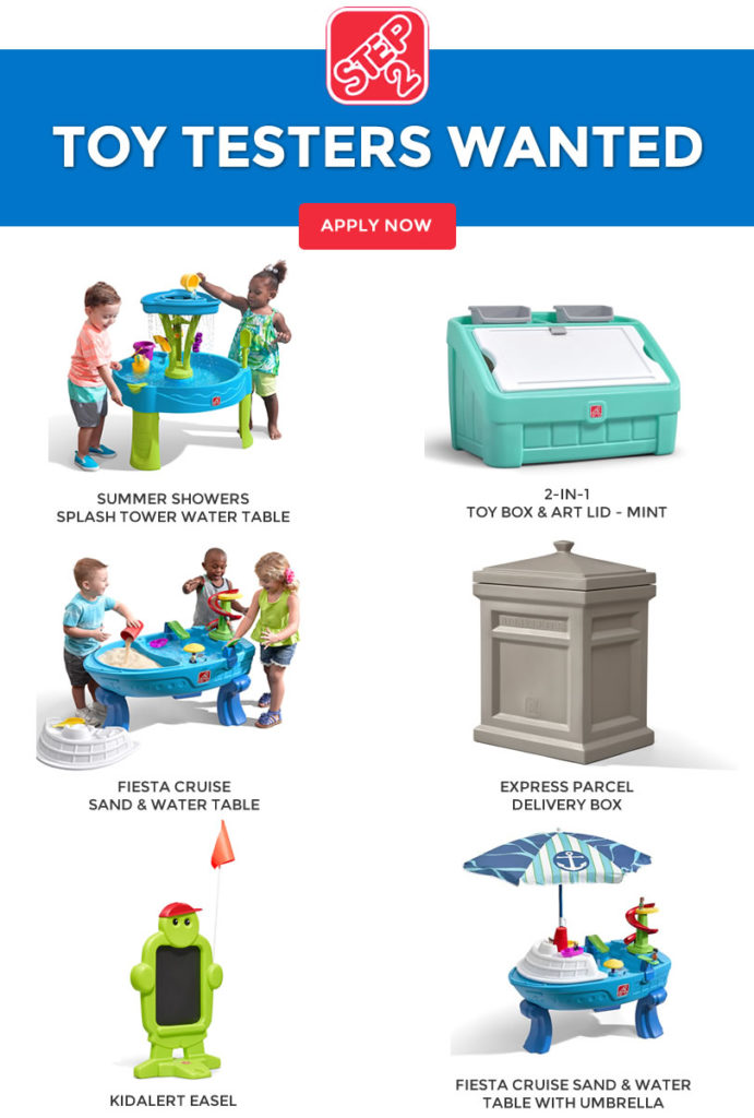 Apply for Free Step2 Toys