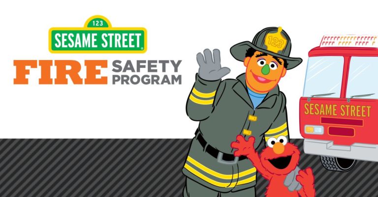 Free Sesame Street Fire Safety Color & Learn Activity Book