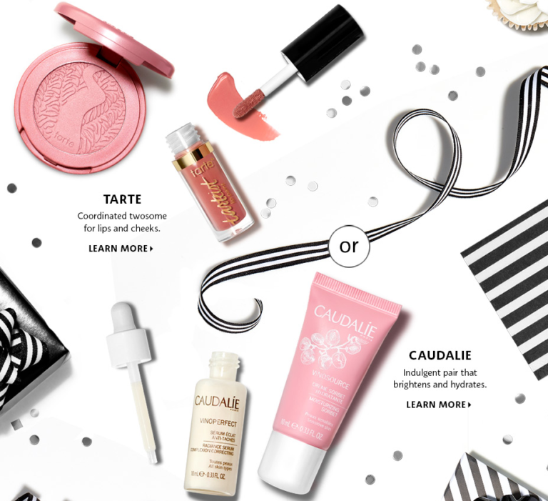 Sephora – Free tarte or Caudalie Mini Gift for Your Birthday