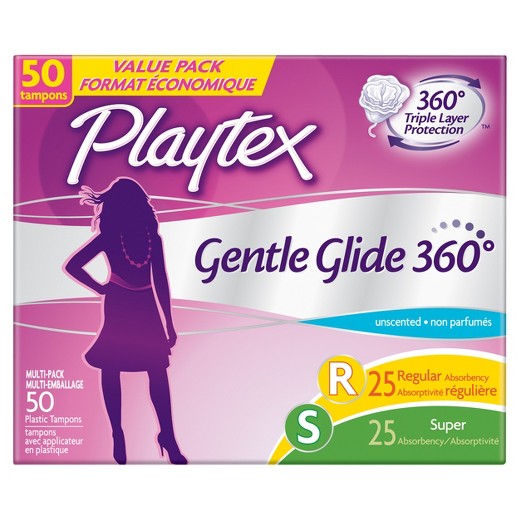 Save $1.00 on any ONE (1) Playtex Gentle Glide Tampons