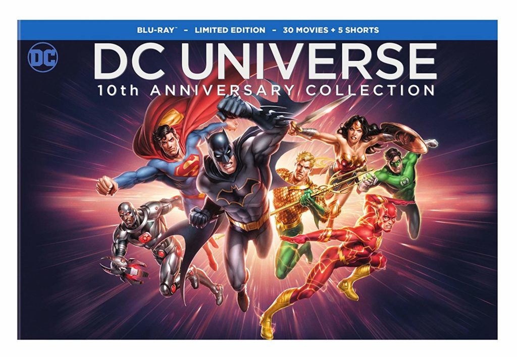 DC Universe 10th Anniversary Collection, 30-Movies Only $99.99 (Reg.$299.99)+Free Shipping