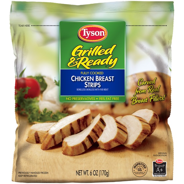 Save $1.25 ANY ONE (1) Tyson Grilled & Ready Product