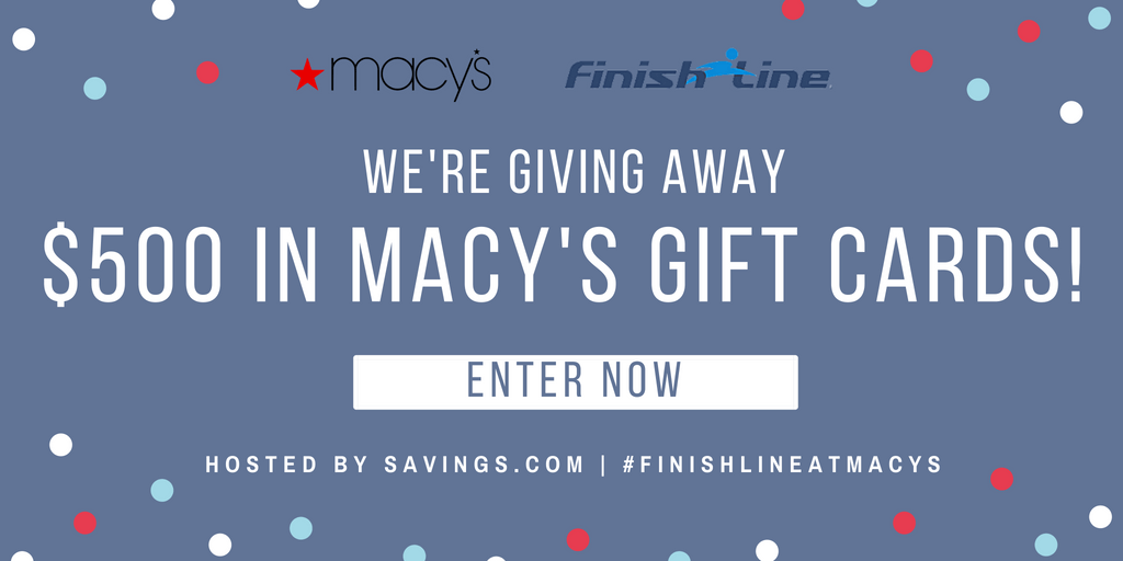 *HURRY* Enter The #FinishLineAtMacys Giveaway