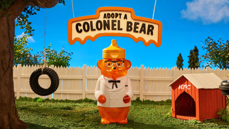 Win 1 of 705 KFC Colonel Bear Figurines worth $46 each