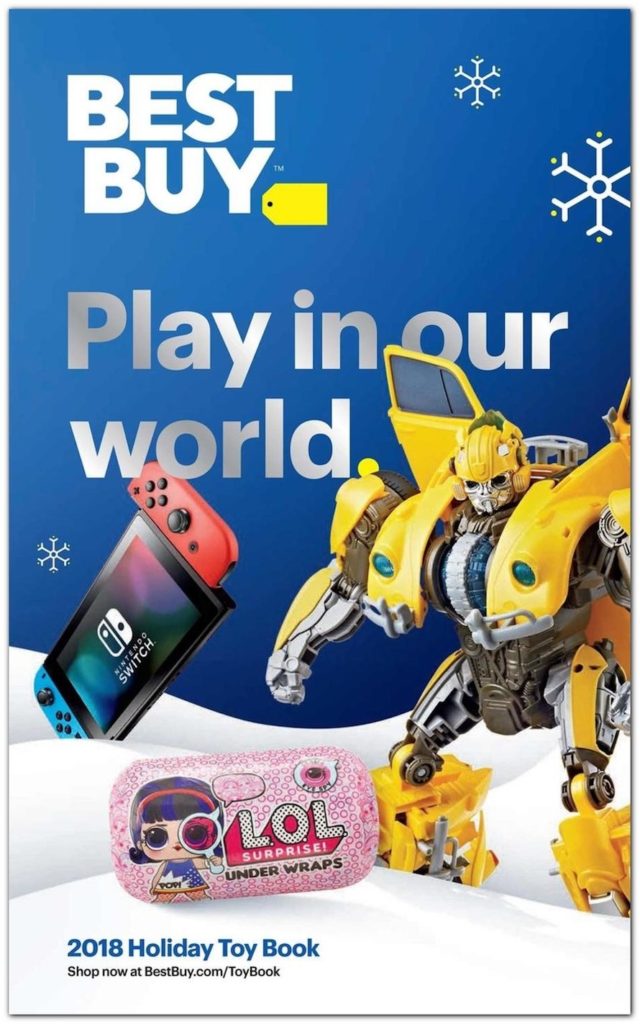 The 2018 Best Buy Holiday Toy Book Is Available
