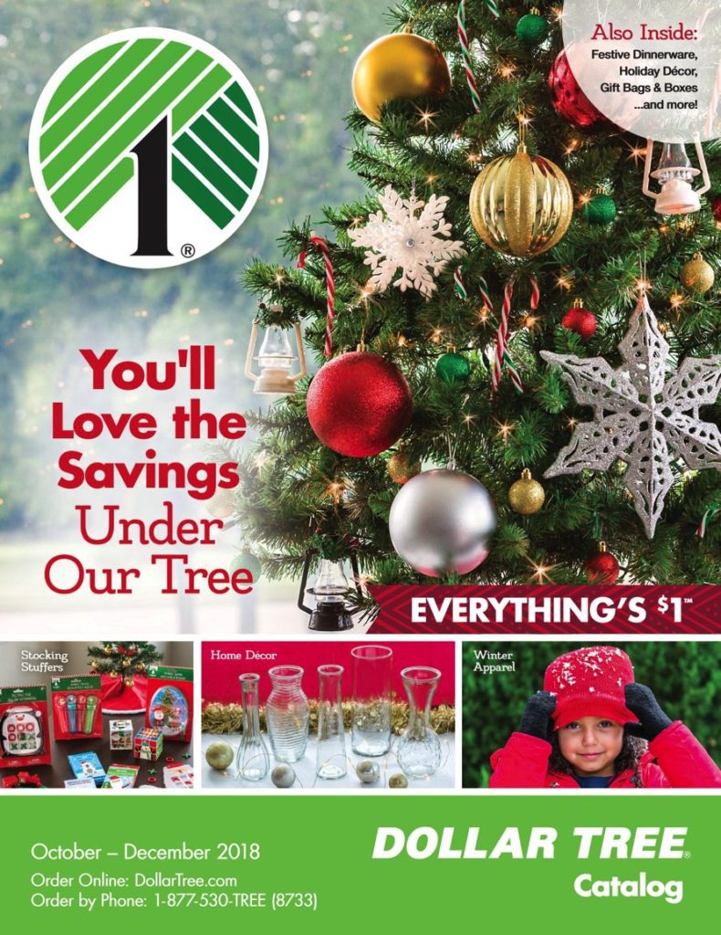 The 2018 Dollar Tree Holiday Catalog Is Available