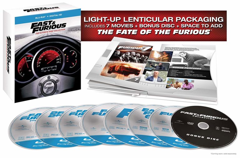 Fast & Furious Collection on Blu-ray ONLY $19.99 (Reg. $60)