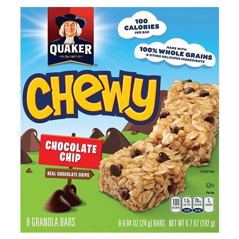 Save $1.00 on any TWO (2) boxes of Quaker Chewy Granola Bars