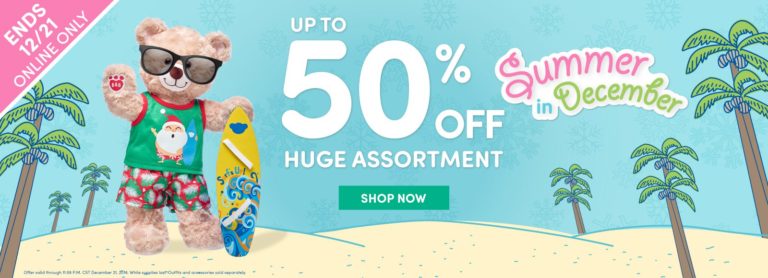Build-A-Bear Workshop - Save Up To 50% Off