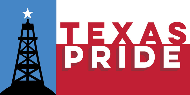 Free Texas Pride Bumper Sticker