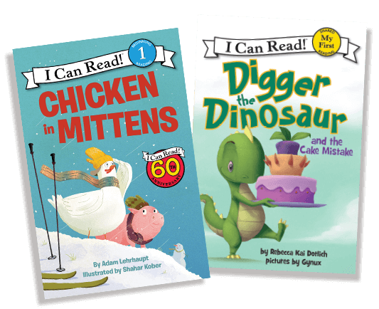 2 FREE I Can Read! Books