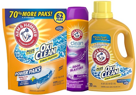 $3 in New Arm & Hammer Laundry Coupons = 3 FREE at ShopRite!
