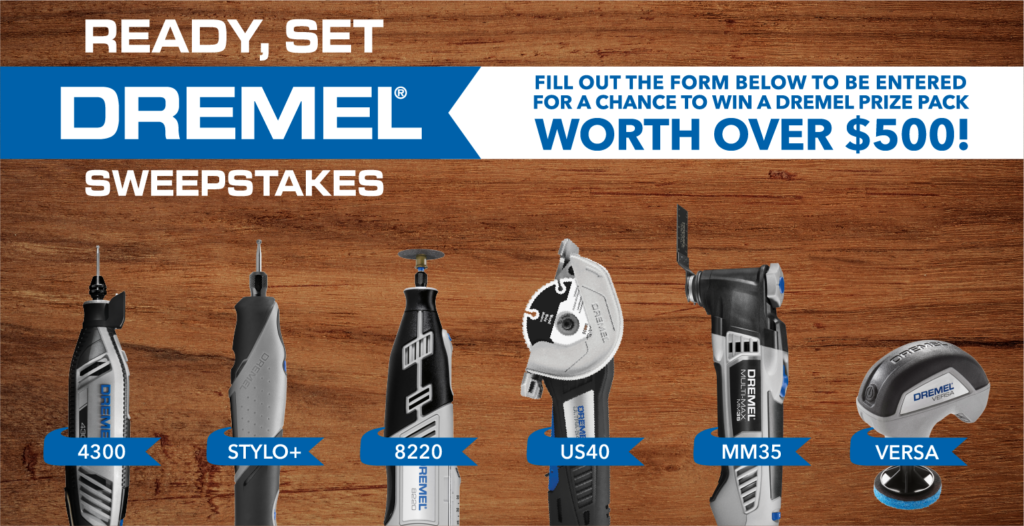 Win a $500 Dremel Prize Pack