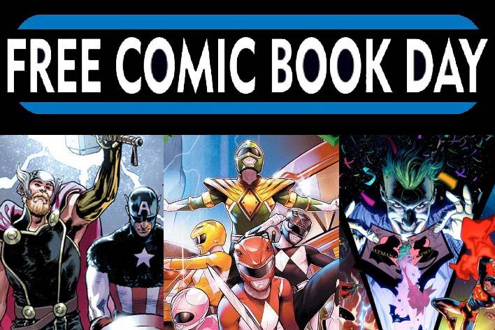 Free Comic Book Day on May 4th