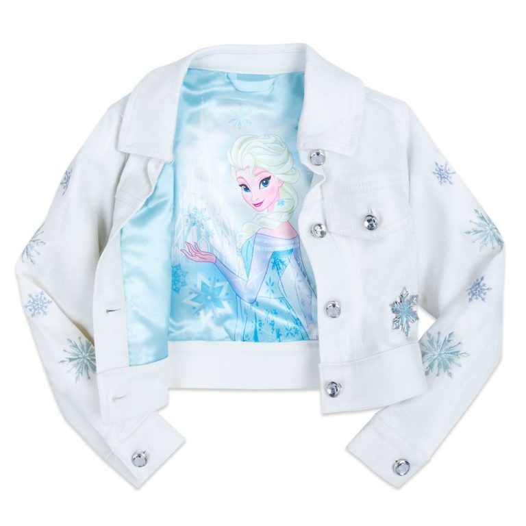 Girls Disney Frozen Denim Jacket Only $19.99 (Reg.$39.95)