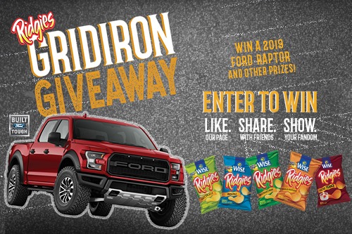 Win a 2019 Ford Raptor