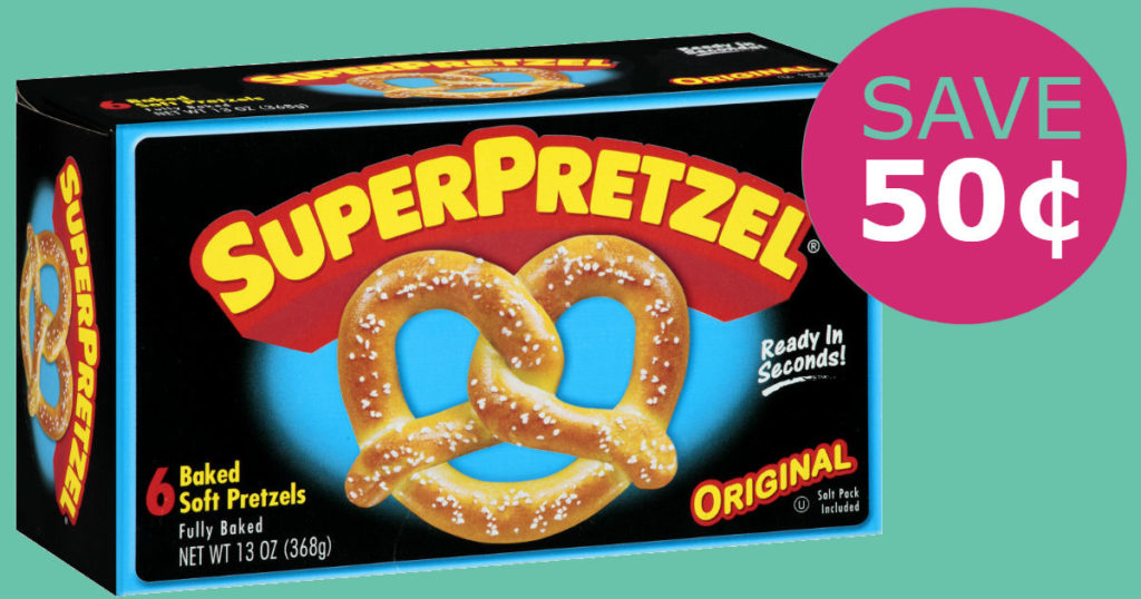Print a Rare $0.50 Off SuperPretzel Coupon