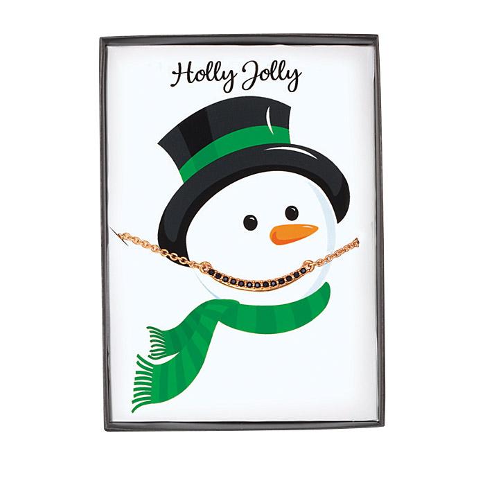 Beaded Necklace on Snowman Card Only $3.49 (Was $12.99)