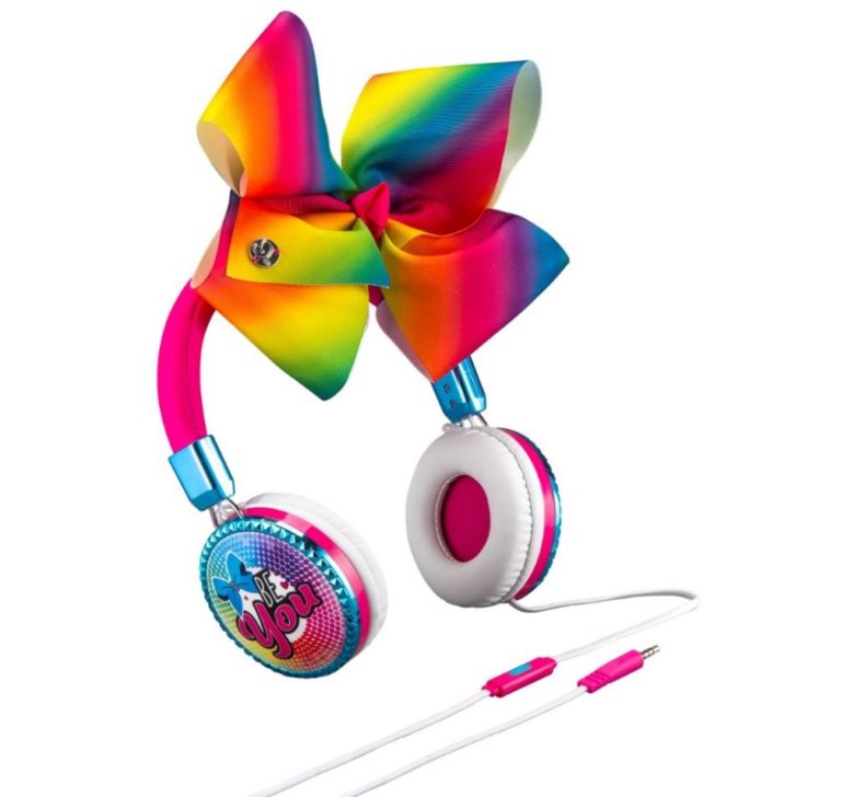 JoJo Siwa Bow Fashion Headphones with built in Microphone Only $19.99 (Was $29.99)