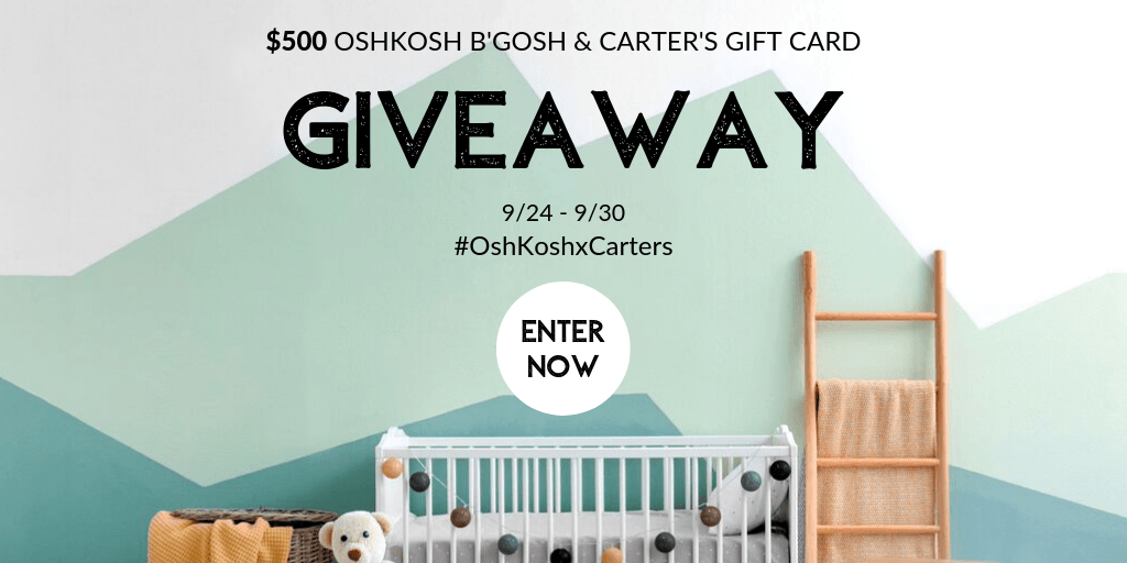 #OSHKOSHXCARTERS GIVEAWAY