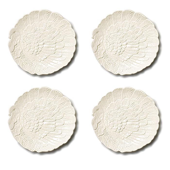 Turkey Design Salad Plates Only $16.99 Was $24.99