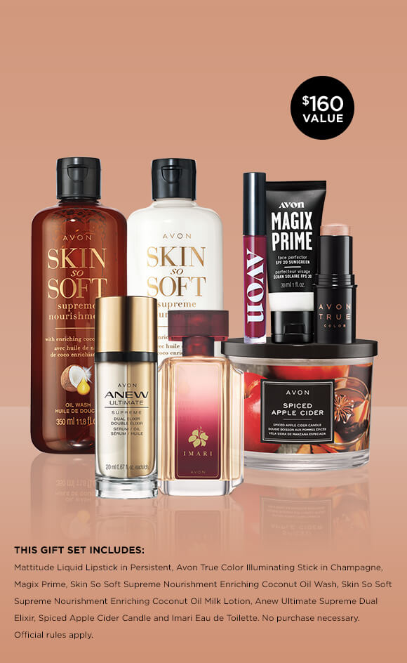 Win a $160 Avon Fall Beauty Gift Pack