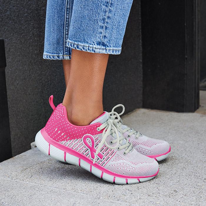 Pink Hope Walking Sneakers