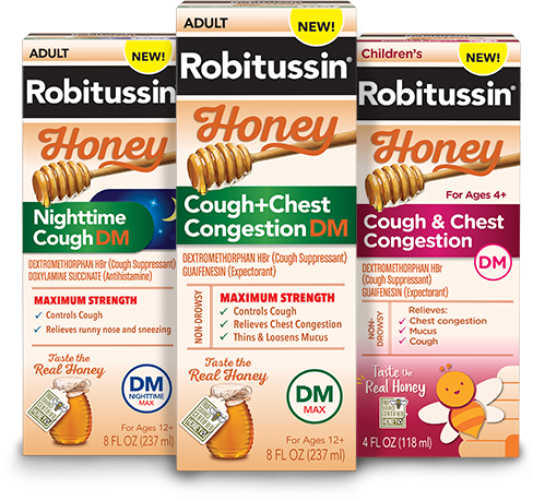 Save $2/1 Robitussin Honey Adult or Robitussin Honey Children’s Product