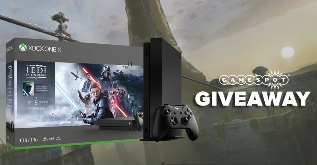 Win a $350 Xbox One X Star Wars Jedi: Fallen Order Deluxe Bundle