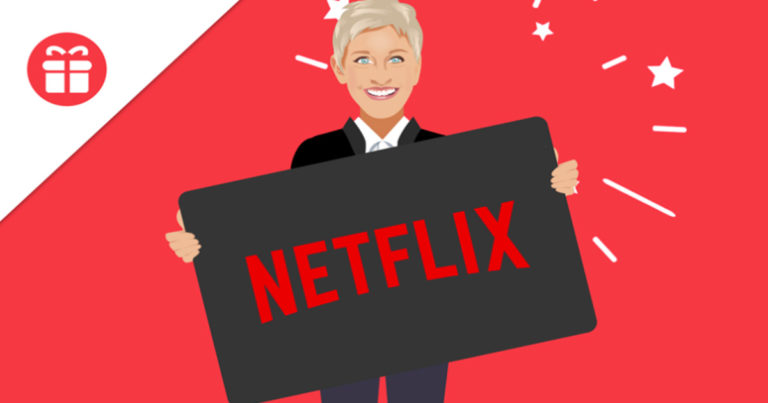 Hurry! Ends Tomorrow – Win a 5-Year Netflix Subscription from Ellen