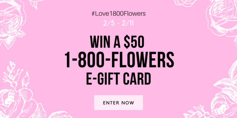 #LOVE1800FLOWERS GIVEAWAY