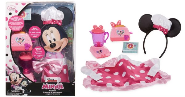 Disney Minnie Mouse Chef Roleplay Playset ONLY $13.49 (Reg $30)
