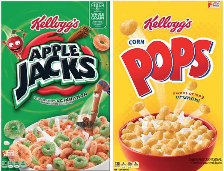 Save $1/2 Kellogg’s Corn Pops, Apple Jacks and/or Kellogg’s Krave Cereals