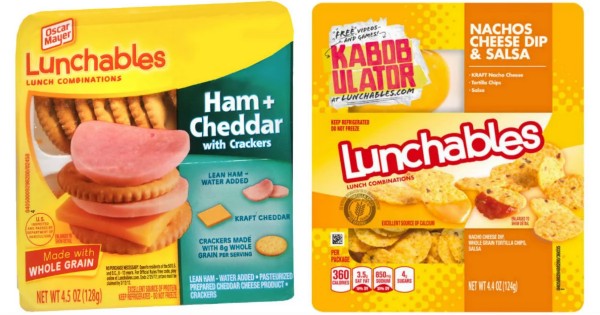 Oscar Mayer Lunchables ONLY $1 Each at Target