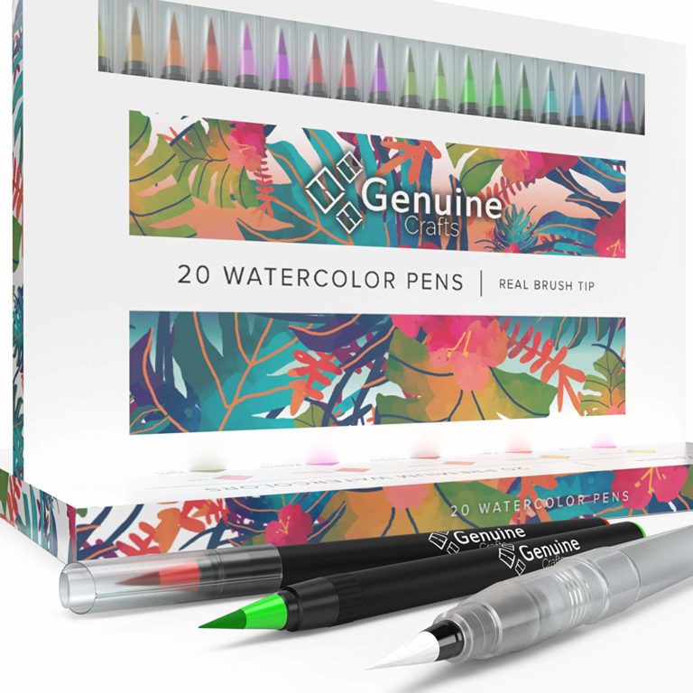 Set of 20 Watercolor Brush Pens Only $15.20 (Reg.$30)