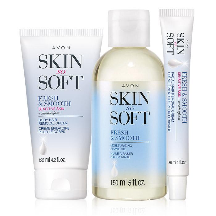 Skin So Soft Fresh & Smooth Hair Removal Trio Only $14.49 ($33 Value) + FREE Samples