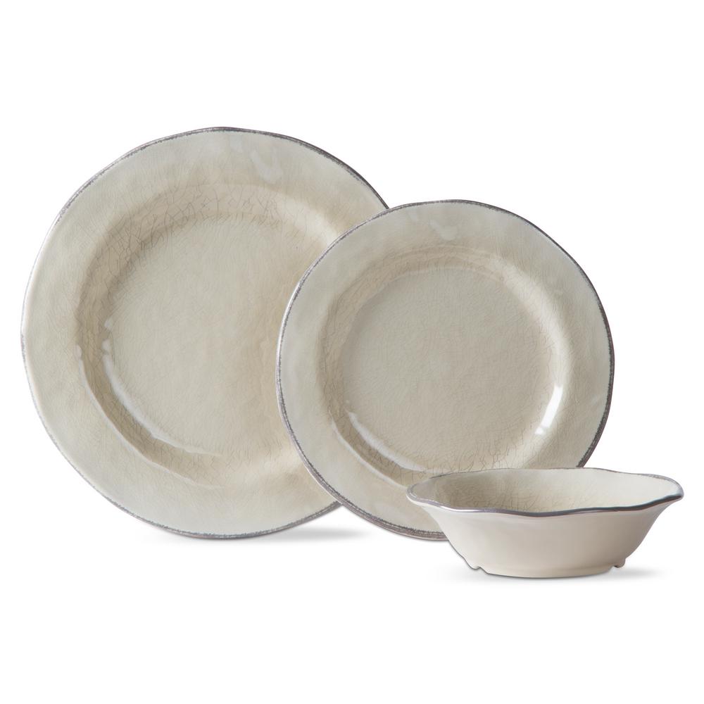 Save 70% On Lanai Melamine Dinnerware Set Only $18 (Reg. $59.99)