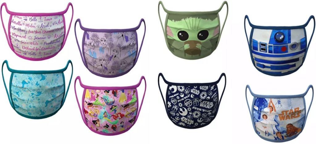 Pre-Order Disney Face Masks for Kids-Only $5.00 Each!