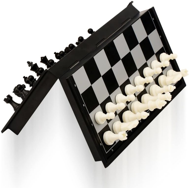 Magnetic Travel Chess Set With Folding Chess Board Only $10.92 (Was $21.99)