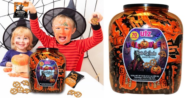 Utz Halloween Pretzel Barrel ONLY $3.99 (Reg $8)