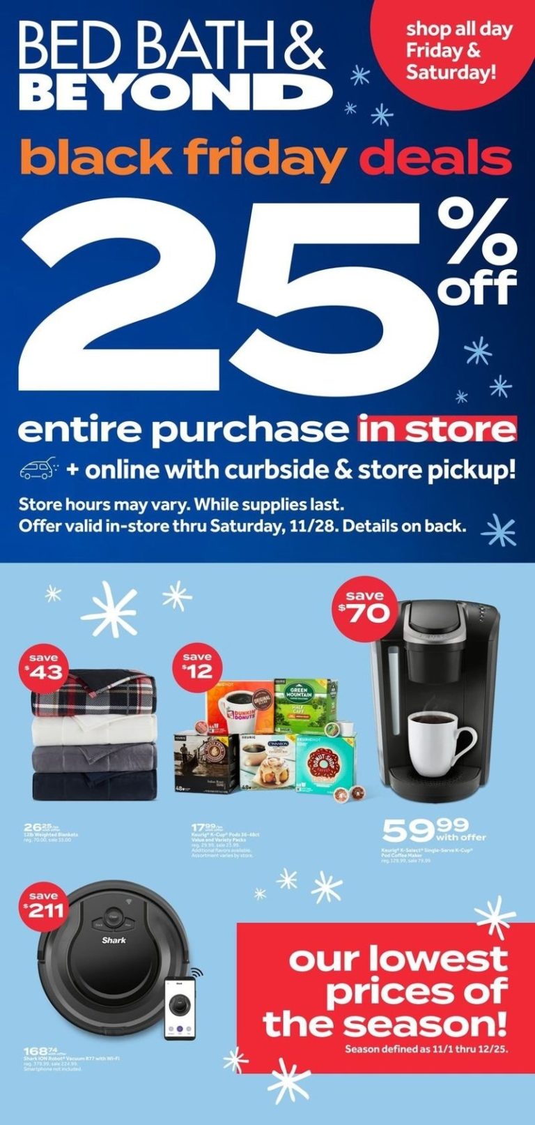 Bed Bath & Beyond Black Friday Ad
