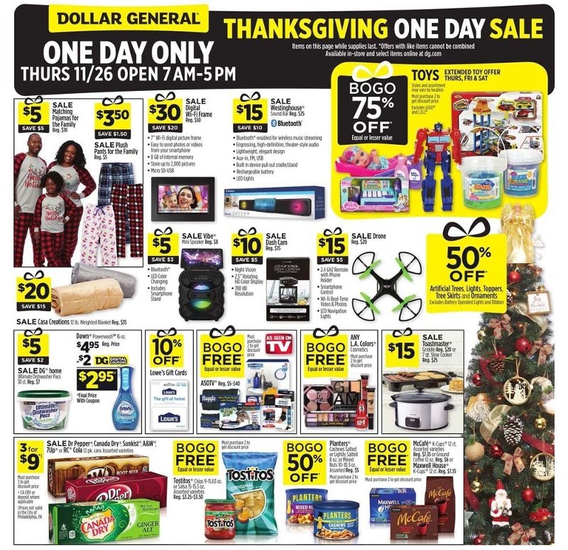Dollar General Black Friday Ad Preview
