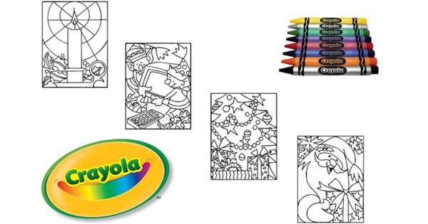 Free Crayola Christmas Coloring Pages