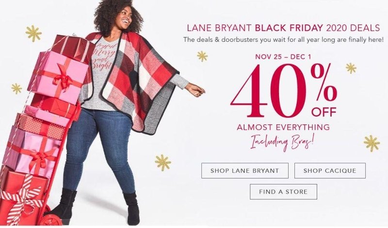 Lane Bryant Black Friday Ad Preview