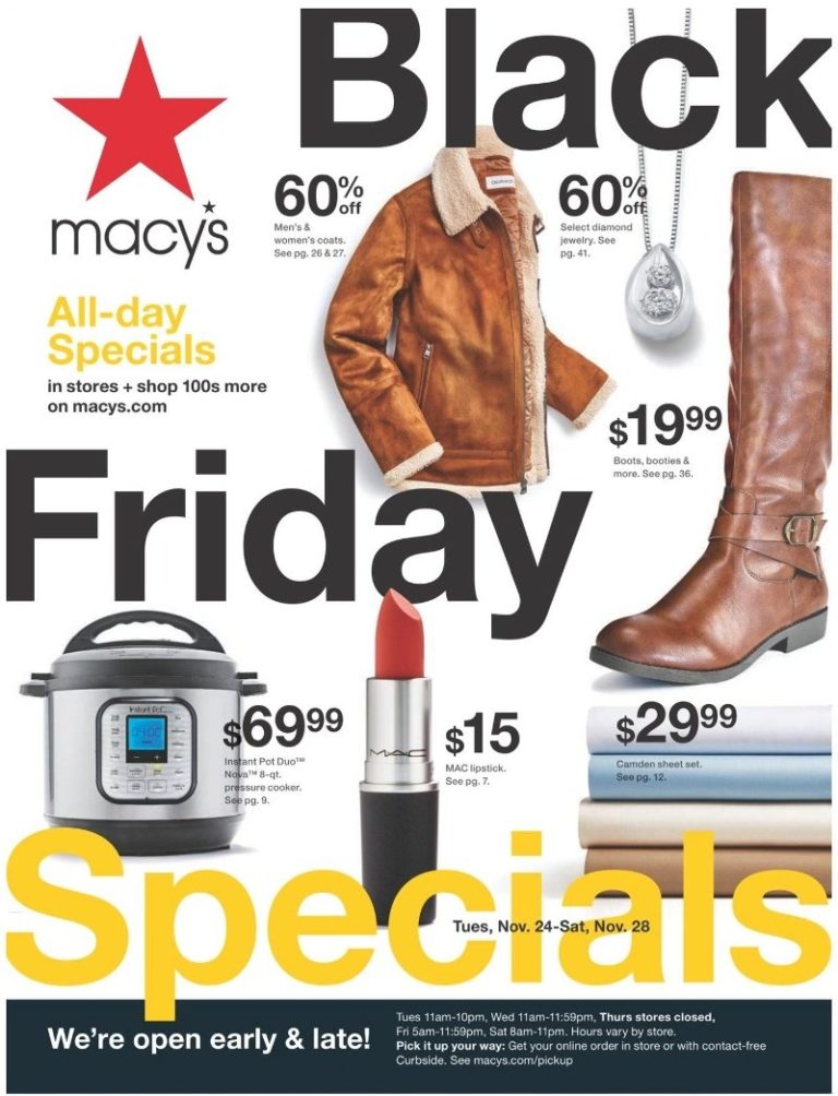Macy’s Black Friday Ad Preview