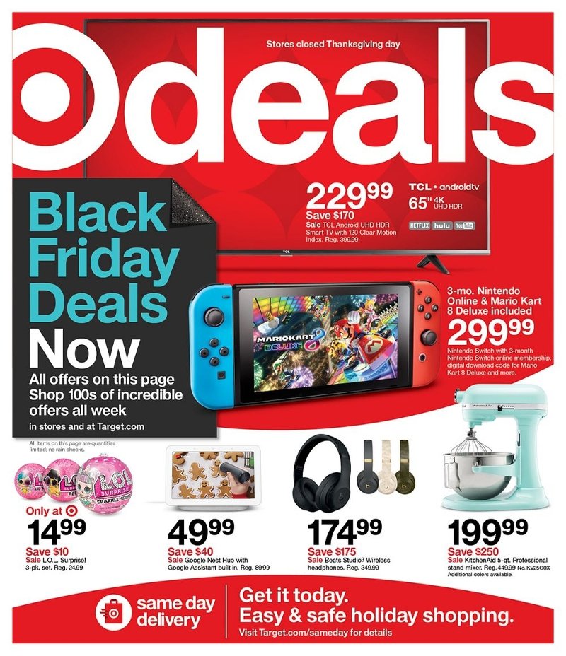 Shop The Target Black Friday Deals Now!
