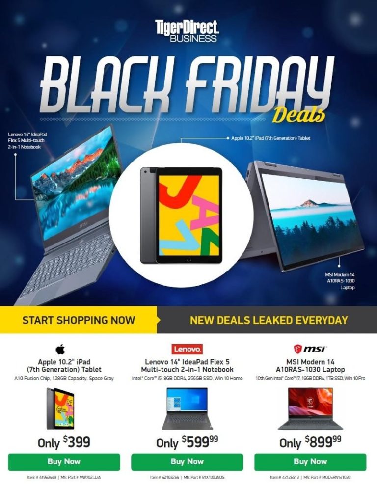 Tiger Direct Black Friday Ad Preview